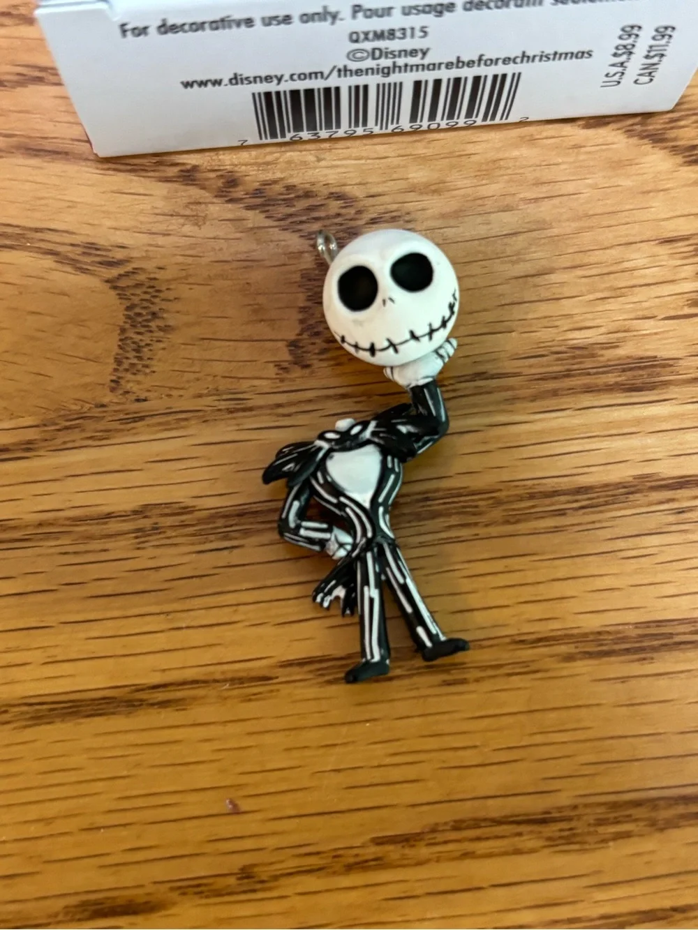 Hallmark Keepsake 'Lil' Jack Skellington' Ornament - holiday Christmas